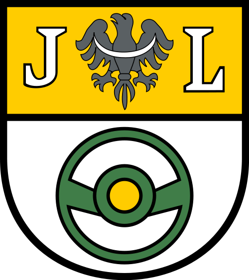 Herb: Jelcz-Laskowice